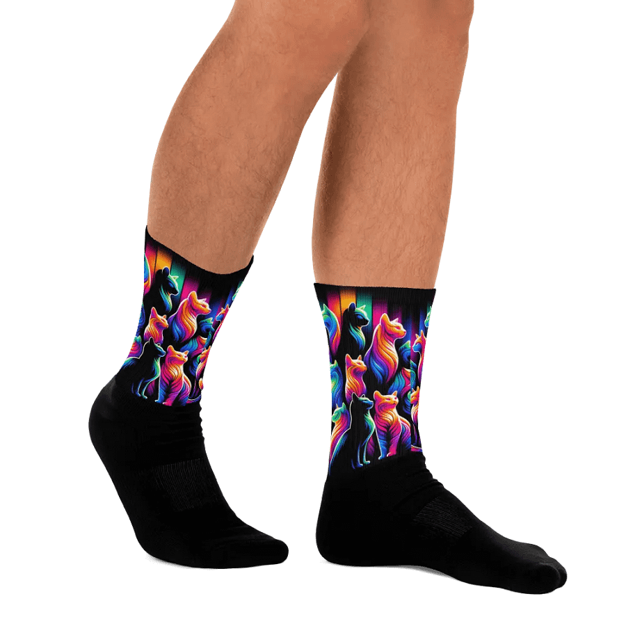 Black Foot Sublimated Socks product image (11)