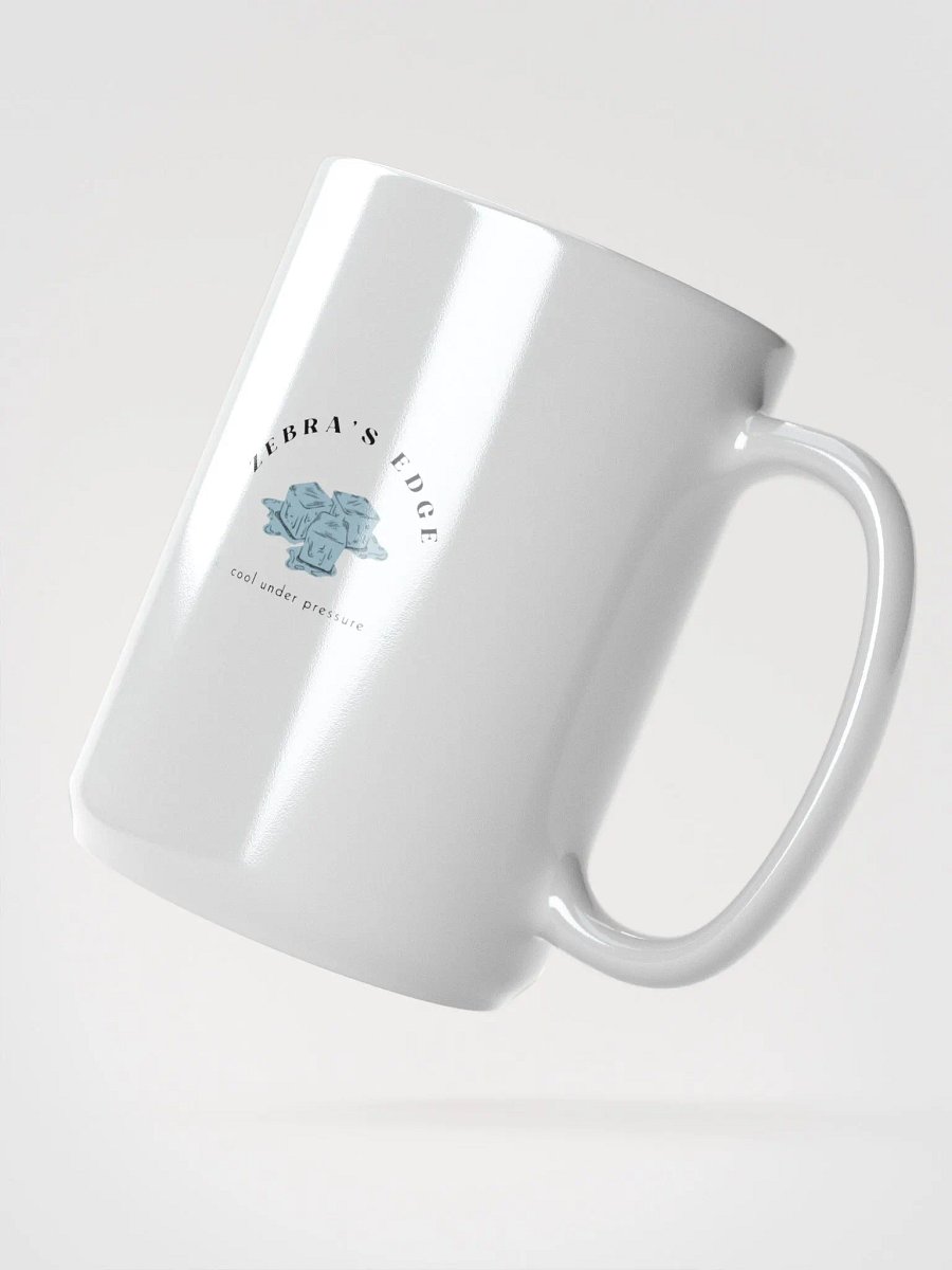 "Cool Under Pressure" White Glossy Mug product image (2)