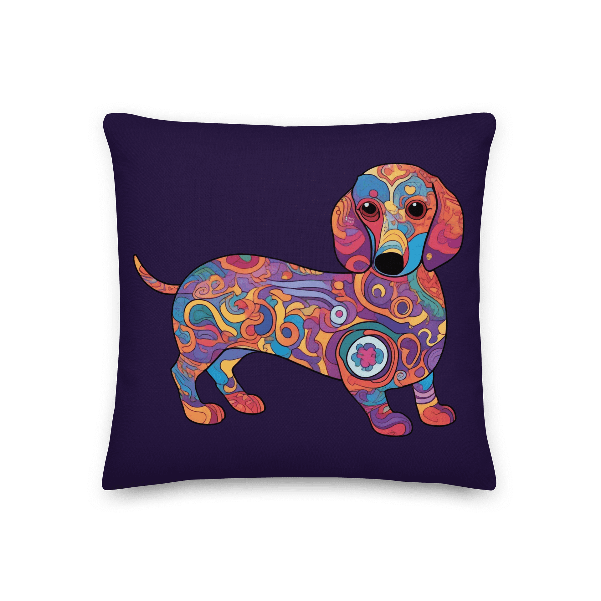 Psychedelic Dachshund #2 - Pillow product image (1)