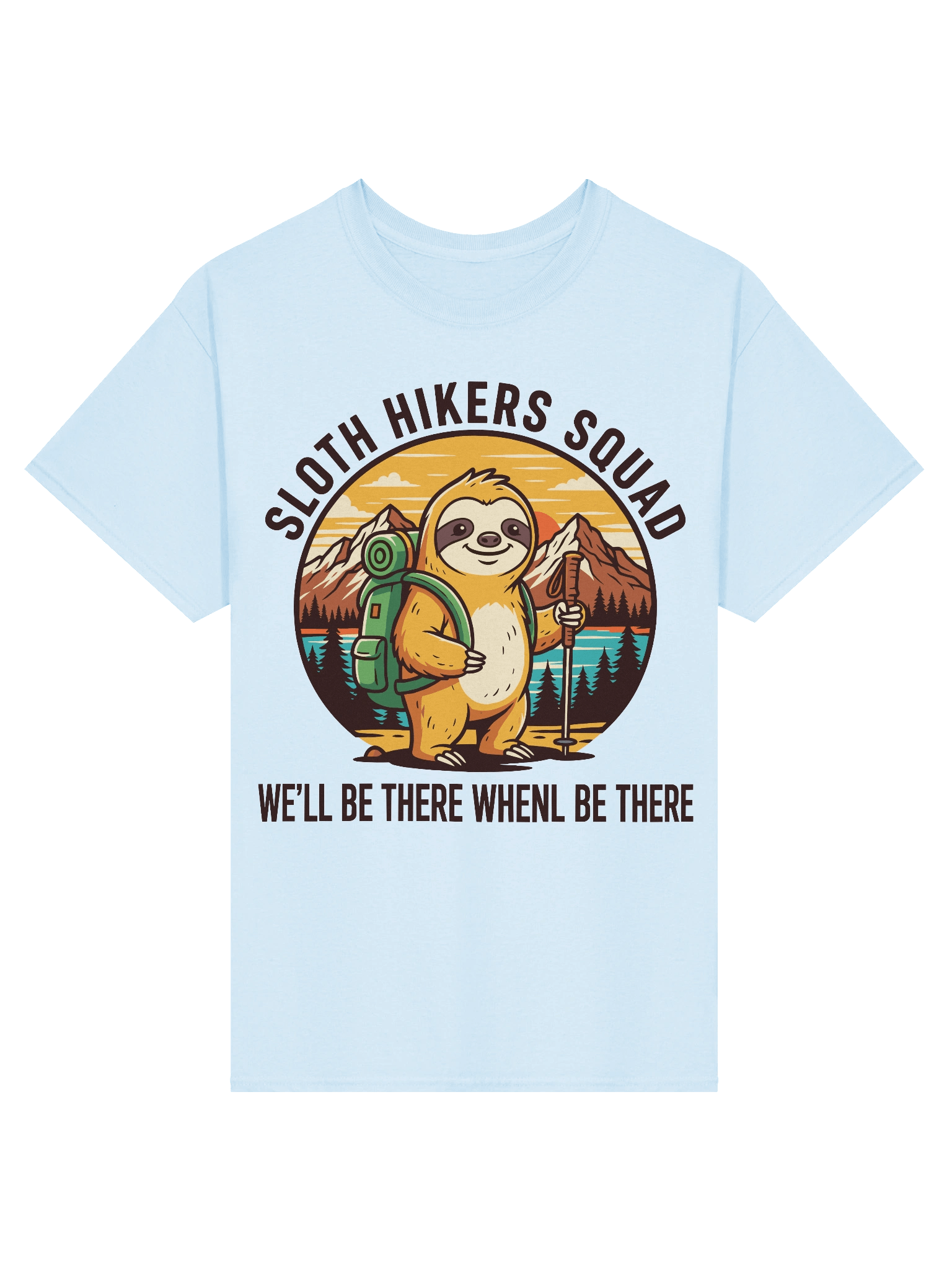 Sloth Hikers Squad - Tee product image (1)