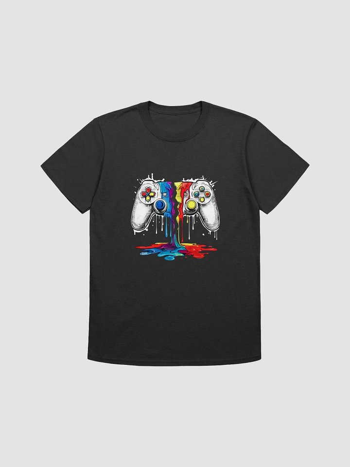 Color Splash Gaming Controllers T-Shirt product image (1)