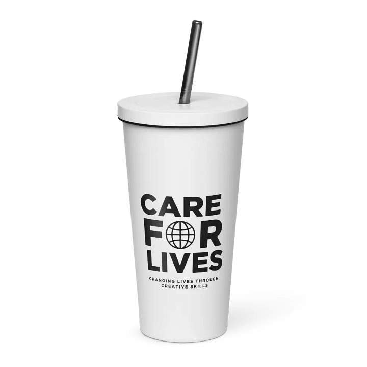 Care 4 Lives Insulated Tumbler with a Straw product image (41)