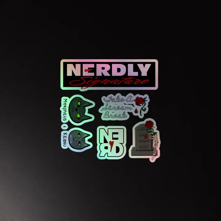 Fall 2024 Variety Sticker Sheet (Holographic) product image (2)
