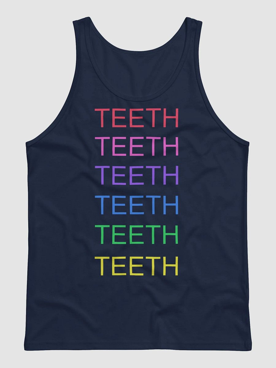 Maximum Teeth jersey tank top product image (2)