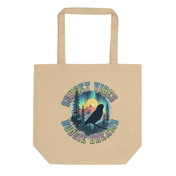 Sunset Vibes Budgie Dreams Eco Tote product image (1)