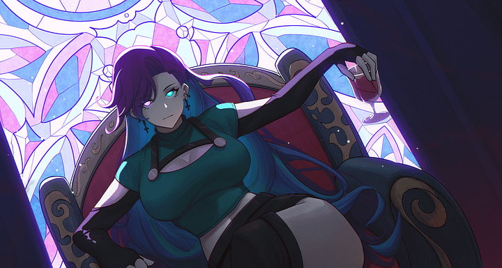 GoreGoddess_ Throne Wallpaper product image (1)