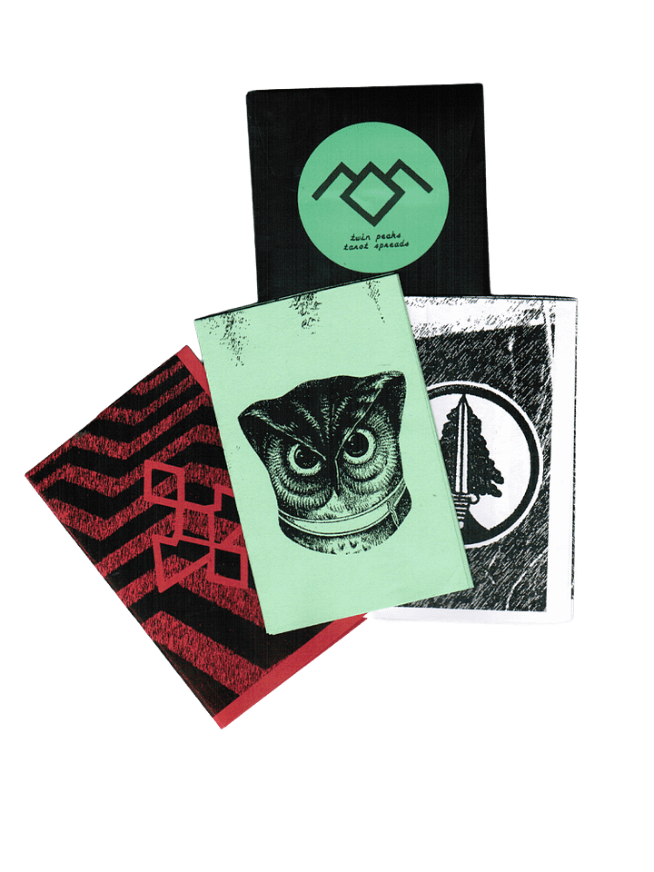 Twin Peaks Tarot Spreads minizine 3-pack product image (1)
