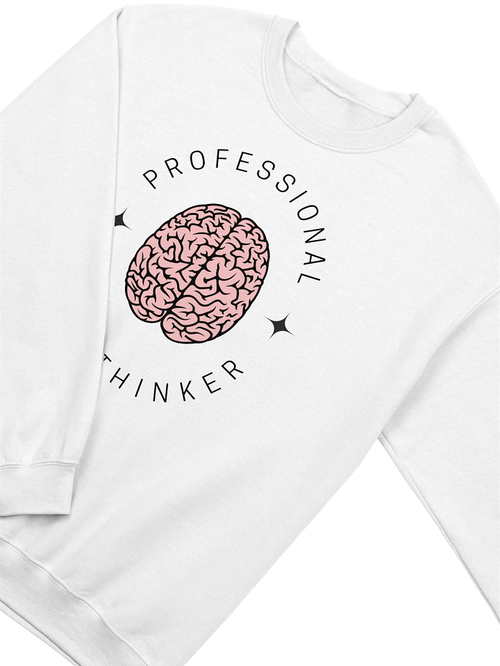 Professional Overthinker Sweatshirt (Unisex) product image (2)