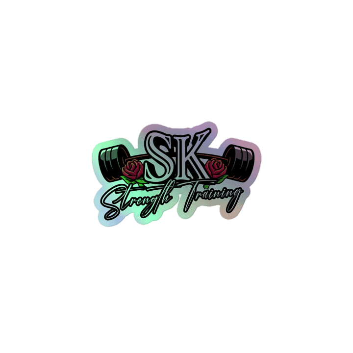 SK Strength Training Holographic Sticker product image (1)