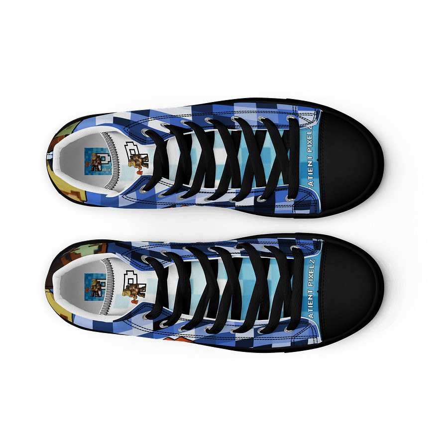 Patient PixelZ High Tops (Pixel Ocean) Mens product image (9)