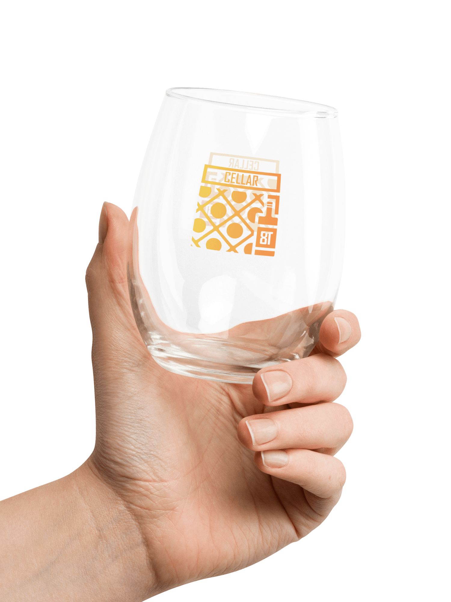 Cellar 8T Whisky - Golden Ember - Stemless Glass product image (4)