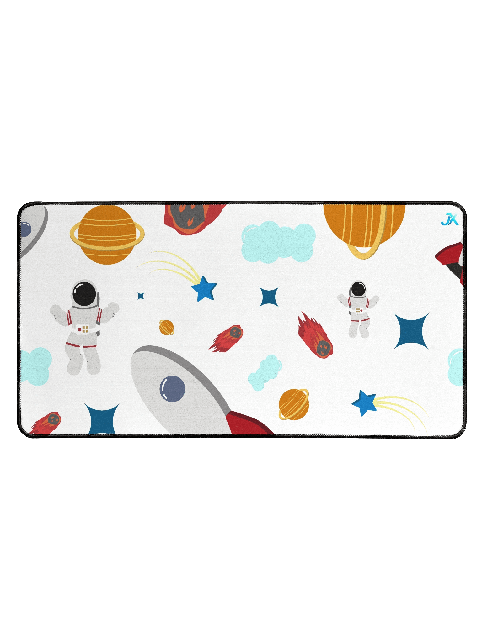 RocketDreams White - Mouse Pad Extra Large - 33” x 15” product image (3)