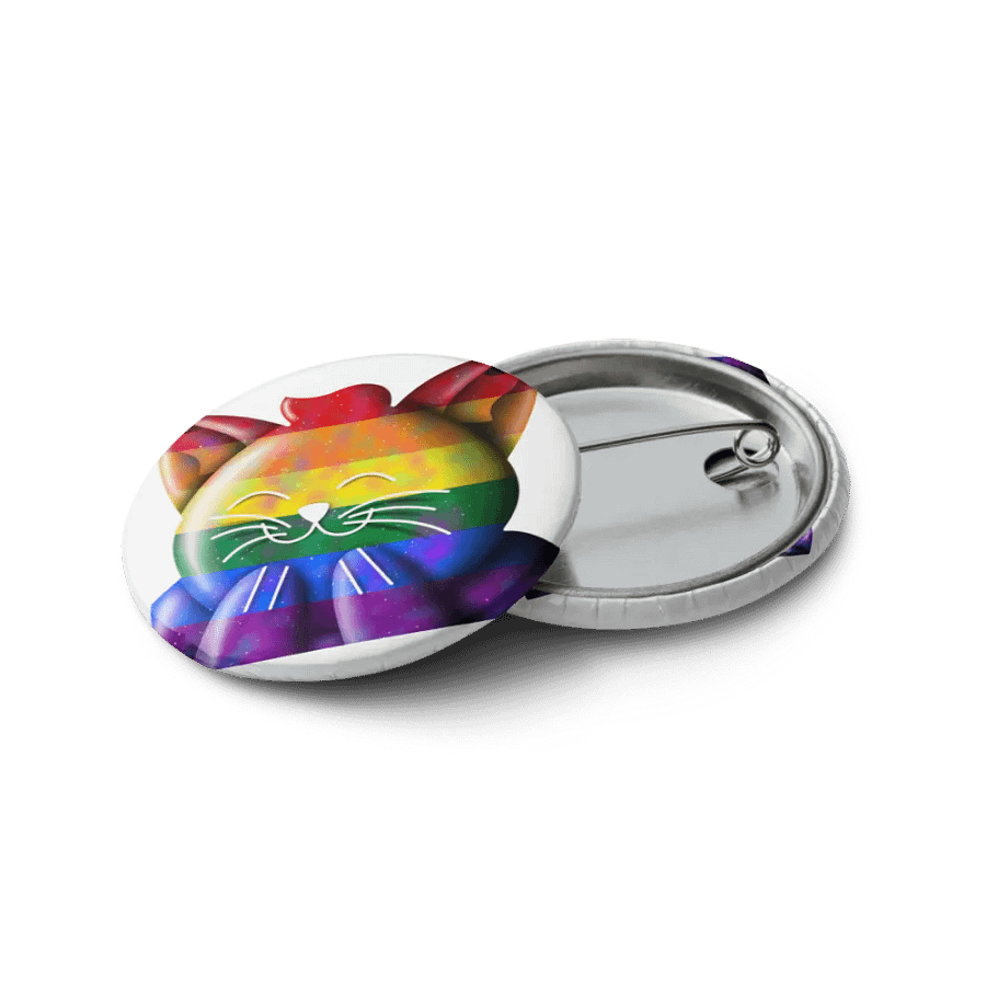 Galaxy Kitty Button Pins product image (12)