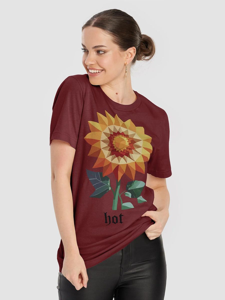 Hot Geometric Sunflower T-Shirt product image (87)