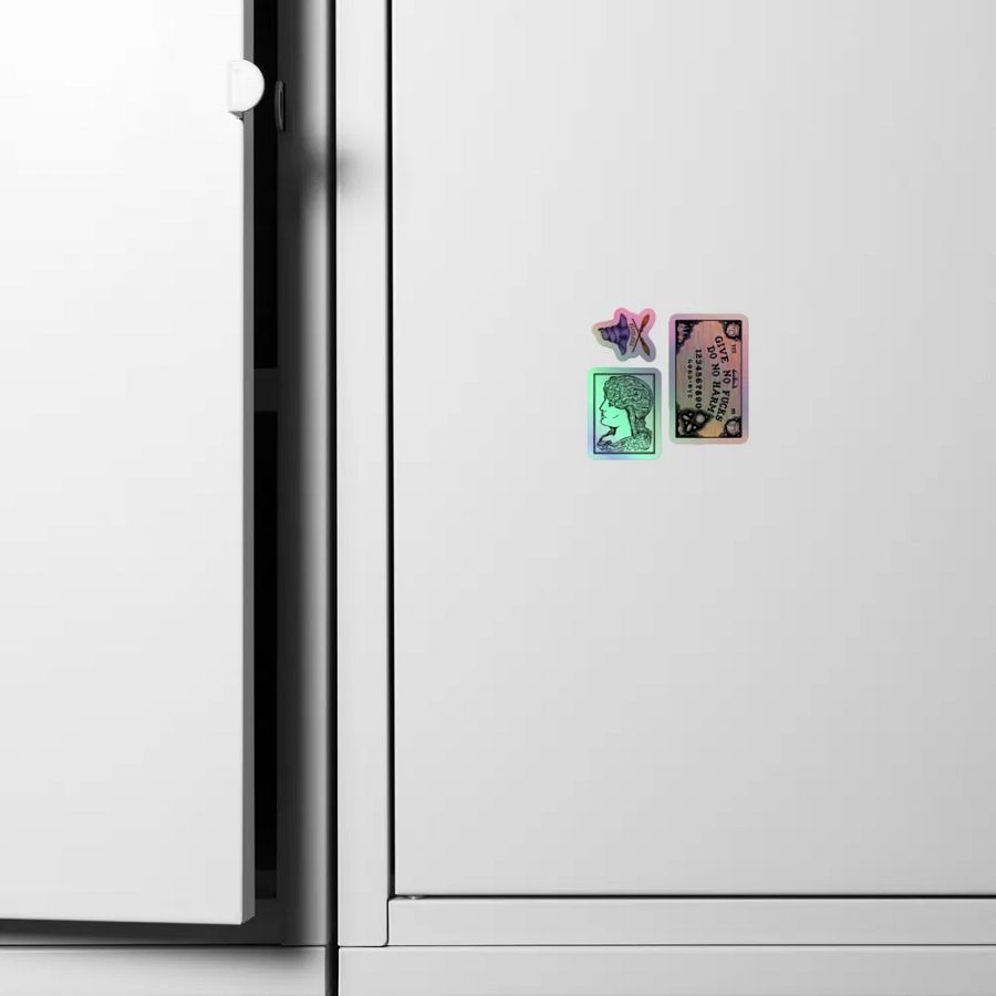 Witchy Academia Holographic Sticker Set product image (6)