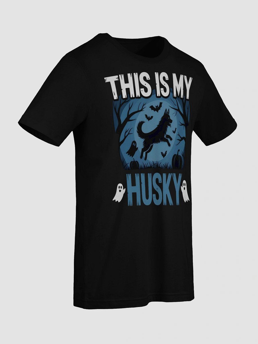 Halloween Husky Night Sky T-Shirt product image (9)