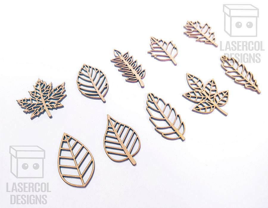 Leaves Cut Outs - Laser Cut Files product image (6)
