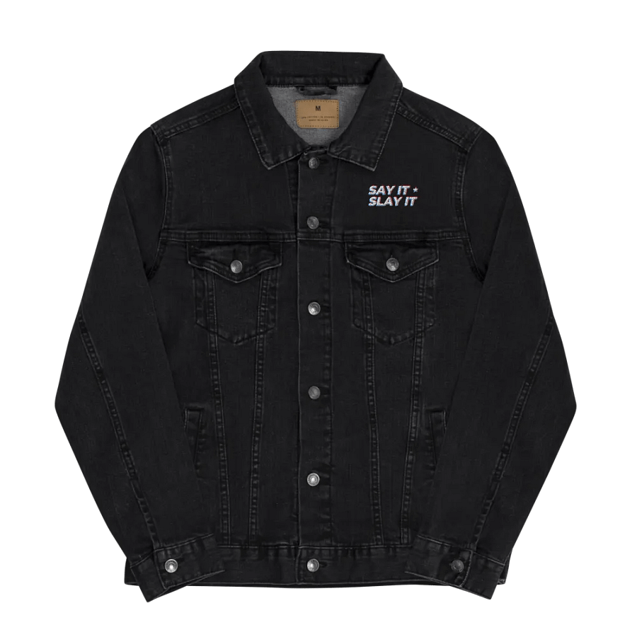 SAY IT SLAY IT Denim Jacket product image (2)