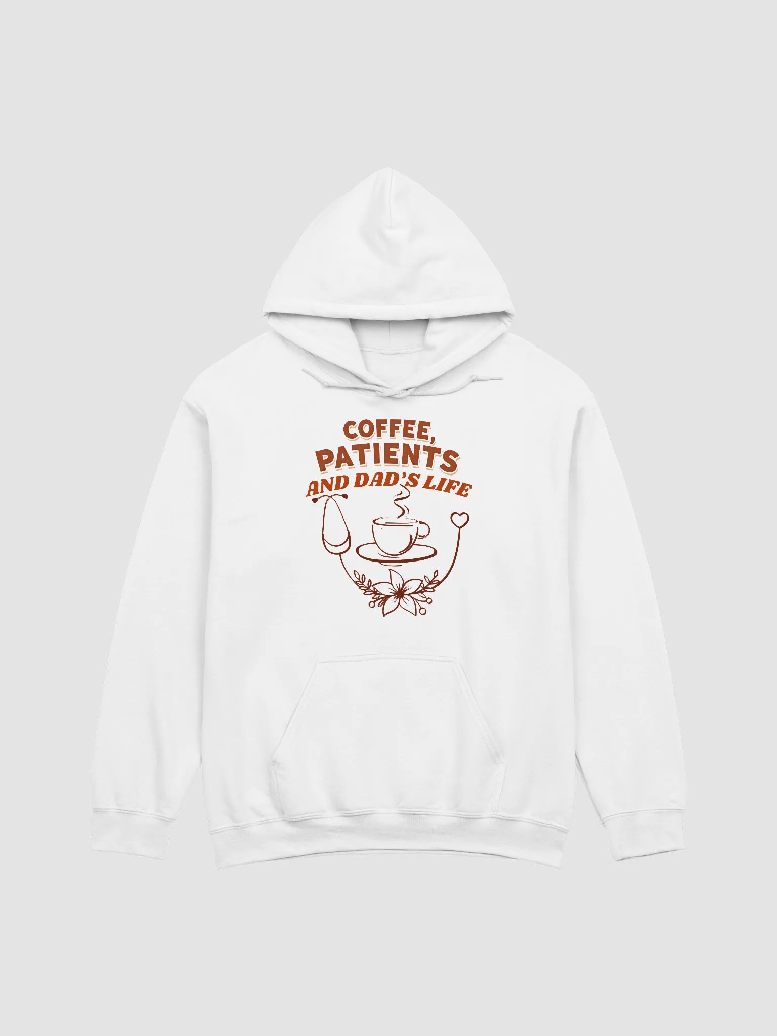 Coffee, Patients, and Dad's Life Graphic Hoodie product image (7)