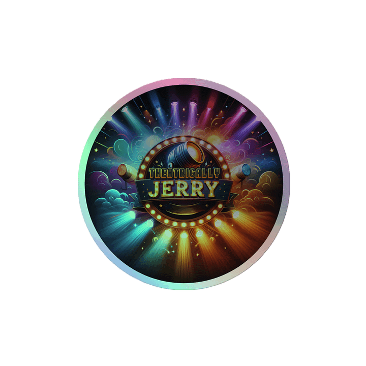Limited Edition: Theatrically Jerry Logo Holographic Stickers! product image (2)