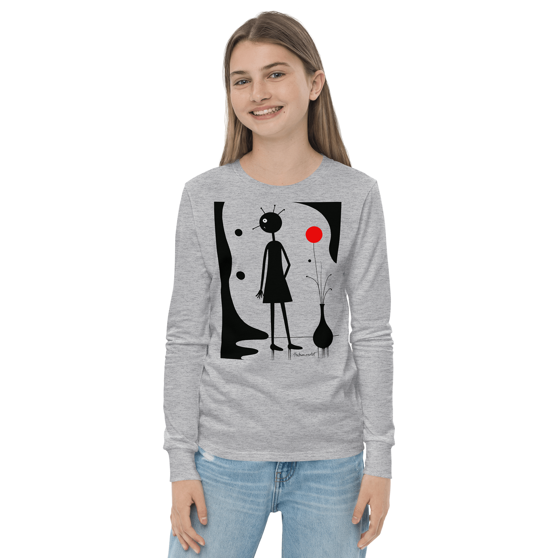 Bella+Canvas Youth Long Sleeve T-Shirt product image (2)