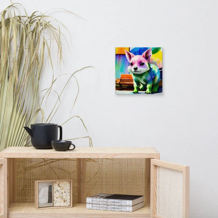 Cute Dog Digital Painting - v10 product image (9)