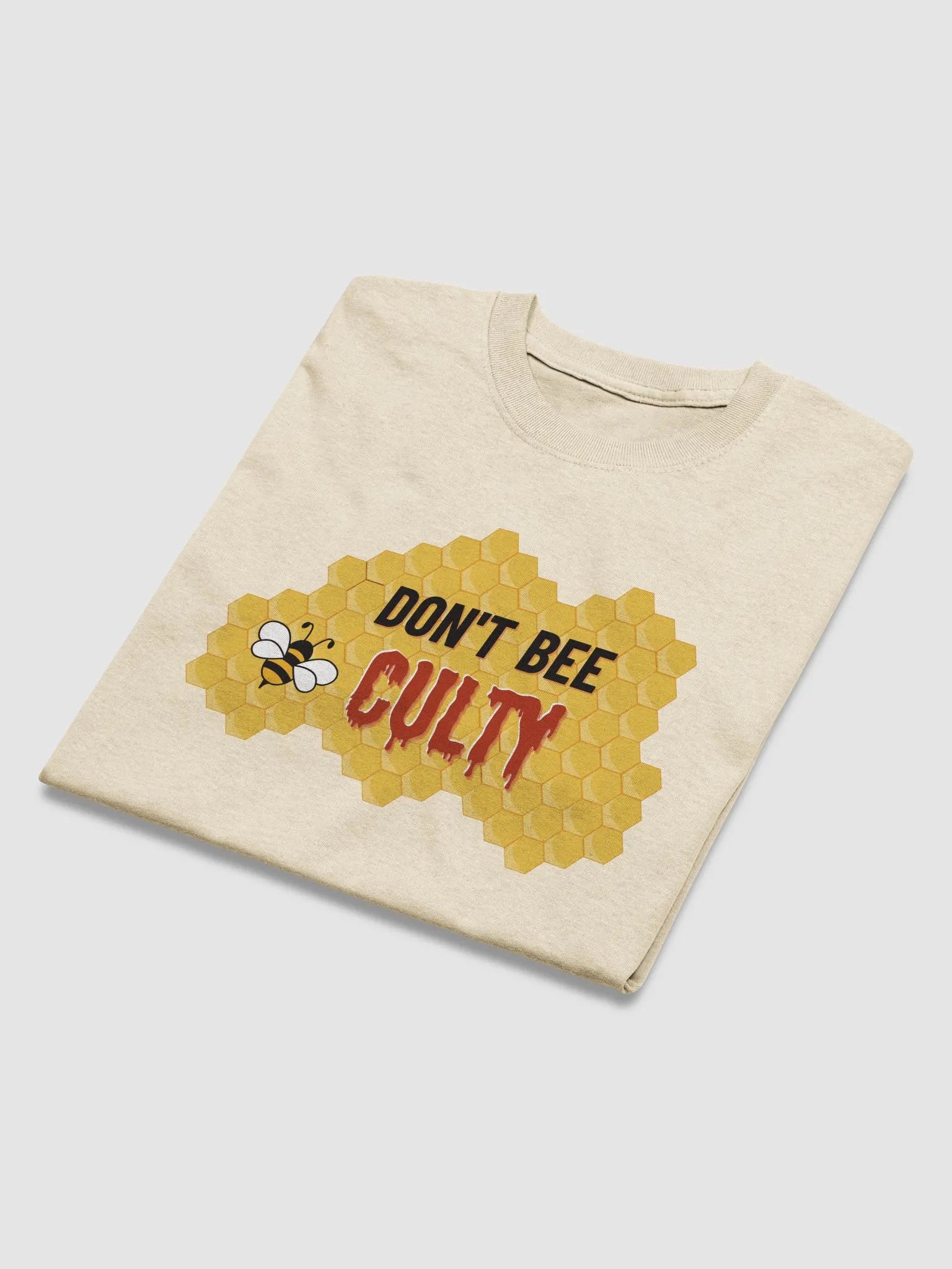Don't Bee Culty Tee-Shirt (colors) product image (3)