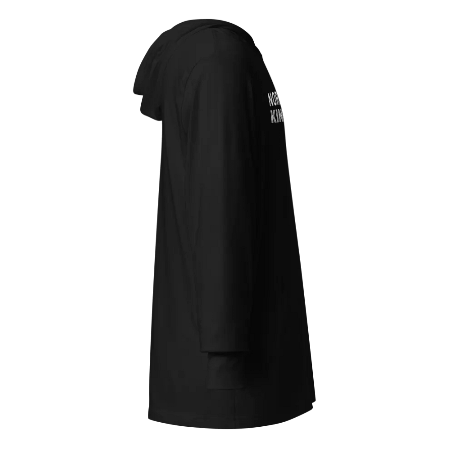 Normalize Kindness Hooded Tee (white text) product image (9)