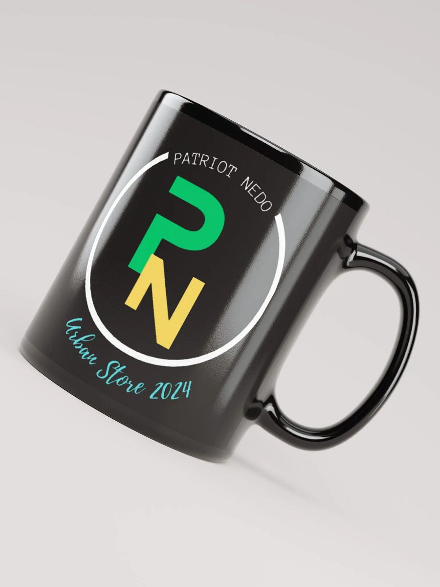 Patriot Nedo Store 100% Black Glossy Mug product image (7)