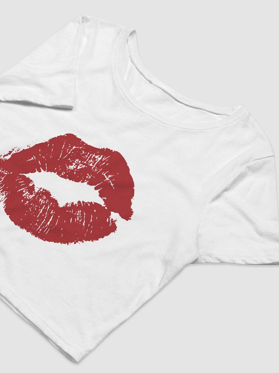 Lipstick Kiss Women's Crop Tee product image (5)