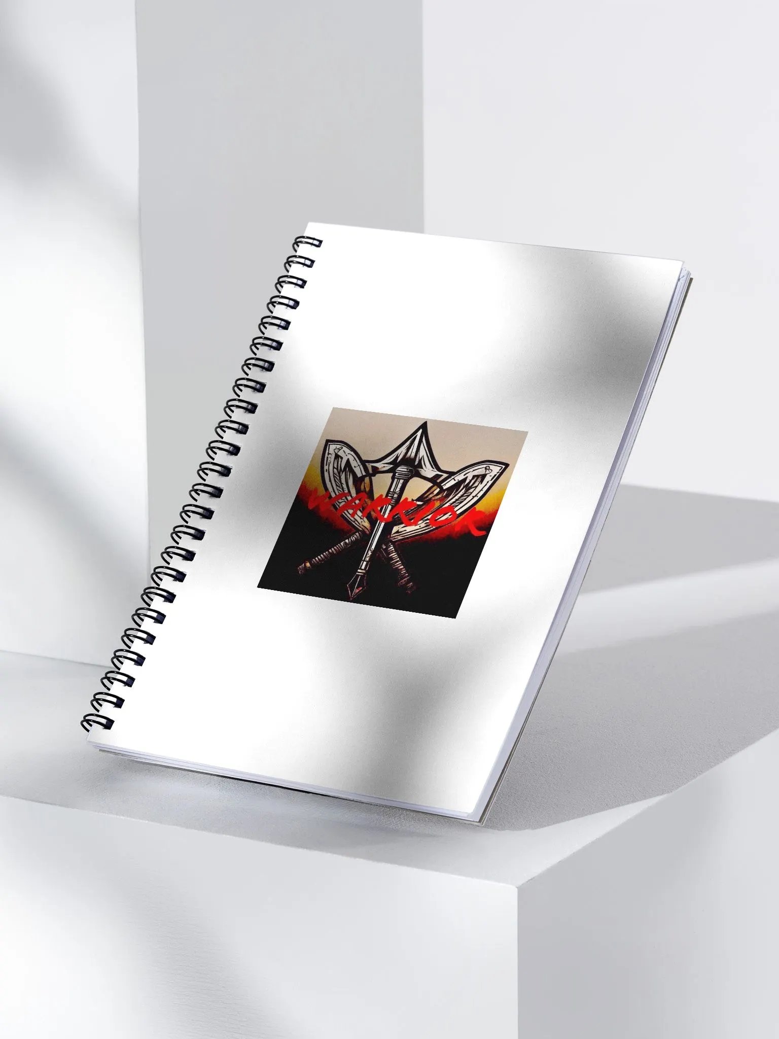 Warrior's Crest Spiral Notebook product image (3)