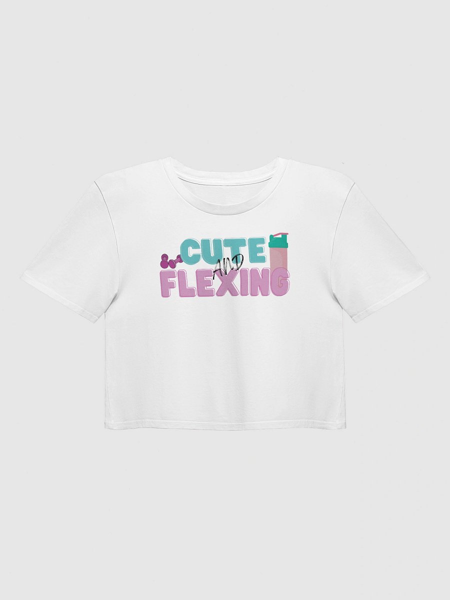 CUTE FLEXING Crop Top product image (1)