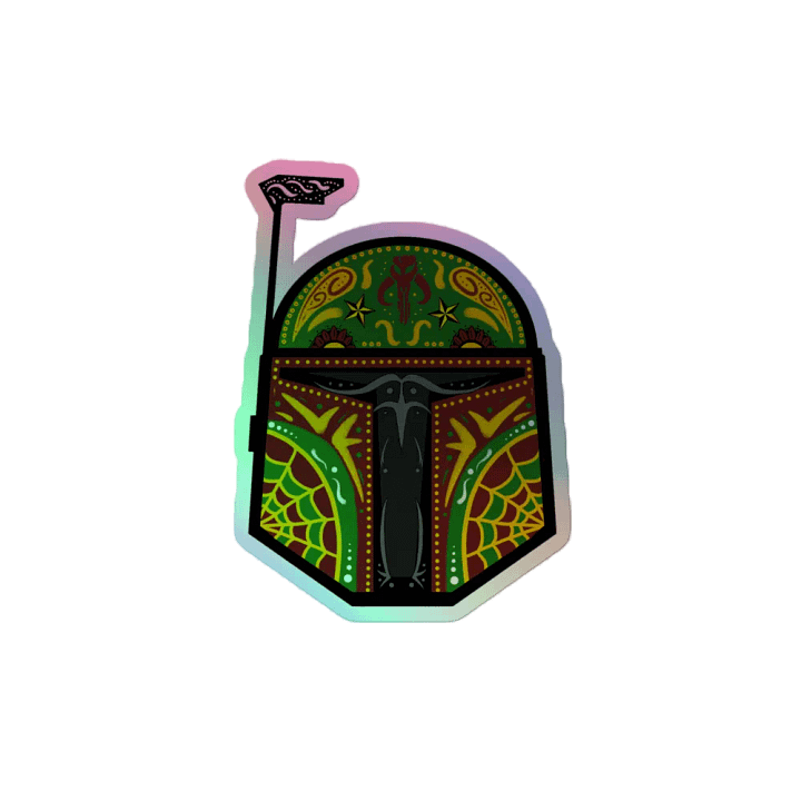 Dia de los Muertos Helmet Design Sticker Sheet product image (2)