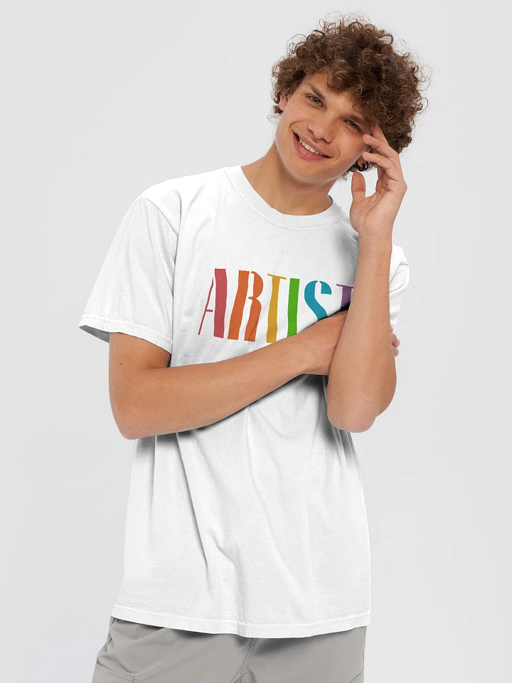 Artist In Rainbow Type - T-Shirt product image (2)