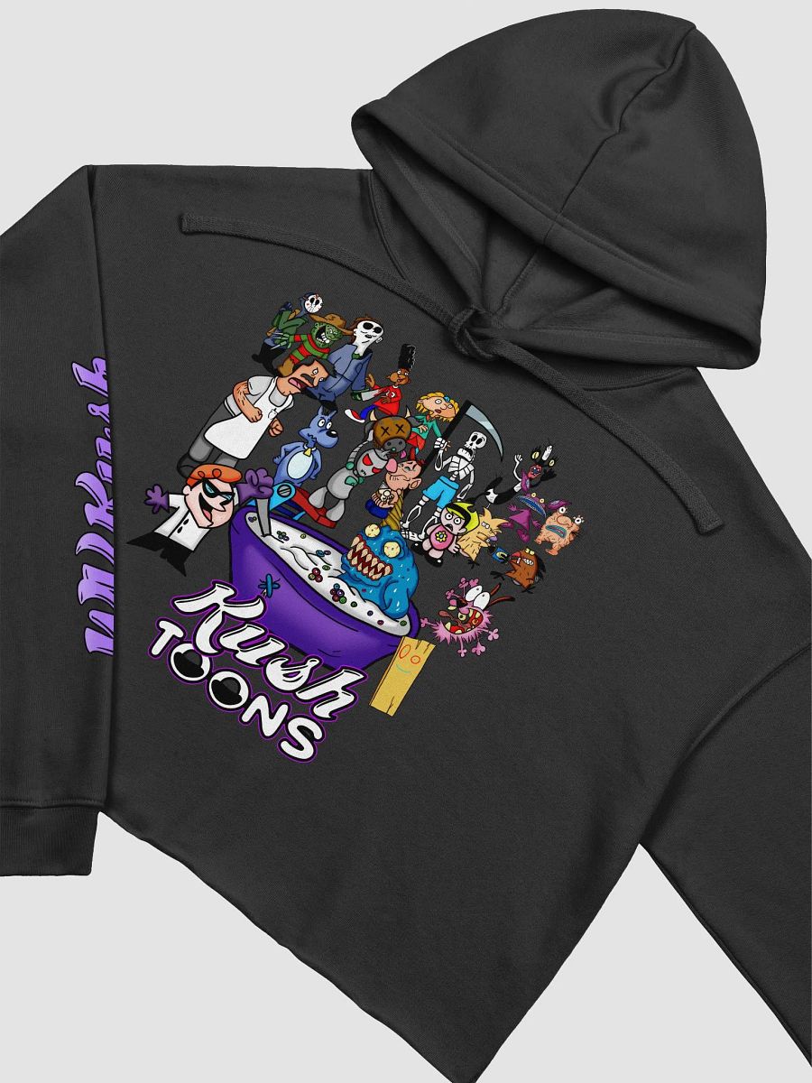 Kush Toons Crop Hoodie product image (12)