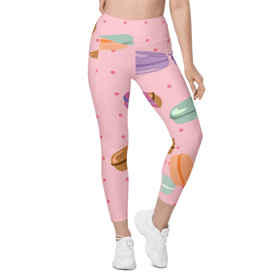 Macaron Madness Pocket Leggings product image (1)