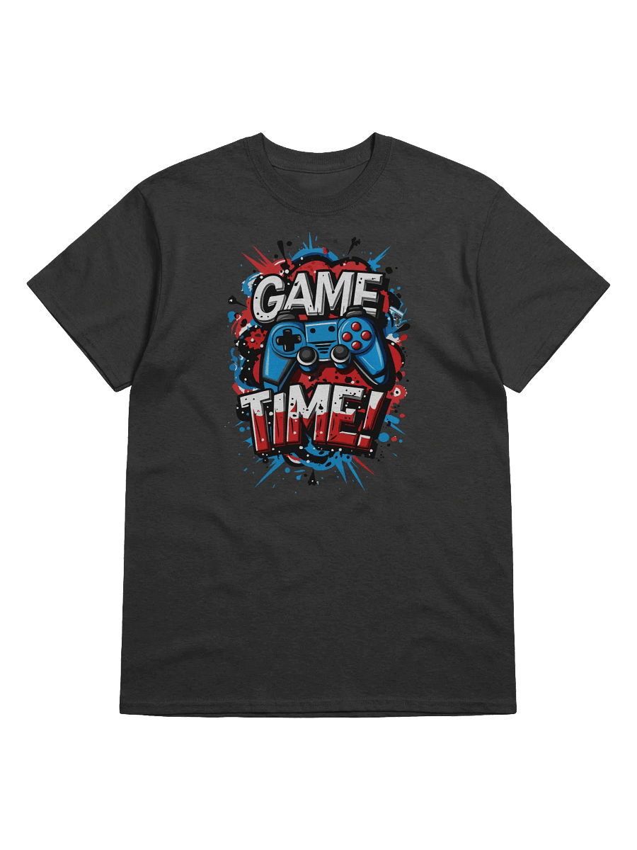 Game Time! Heavyweight Printed T-Shirt product image (1)