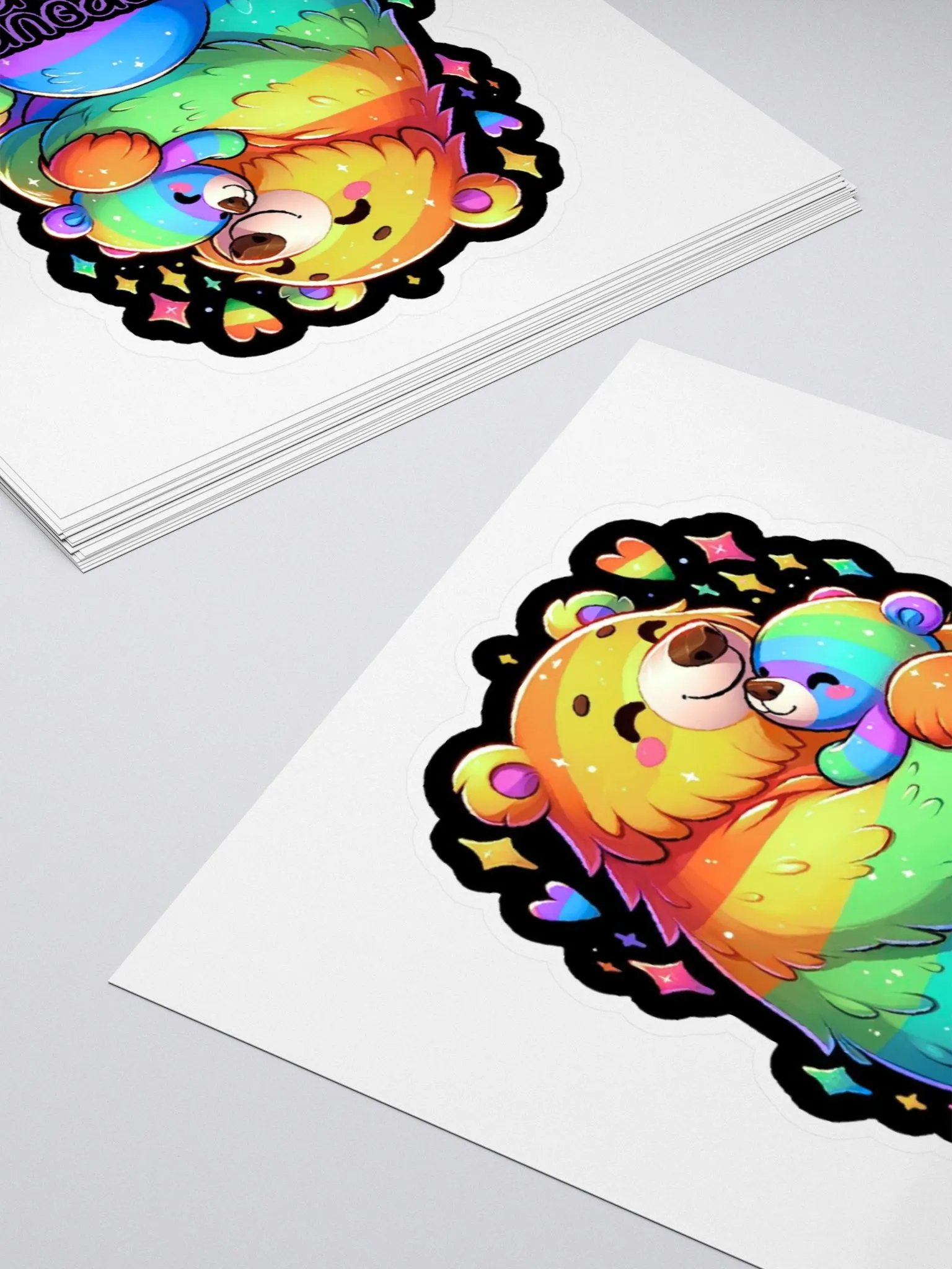 MamaBear-LGBTQIA+ Ally Sticker-Rainbow Mom Sticker product image (11)