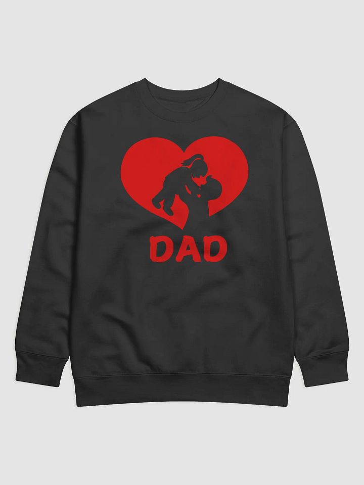 Heartfelt Dad Silhouette Sweatshirt product image (1)