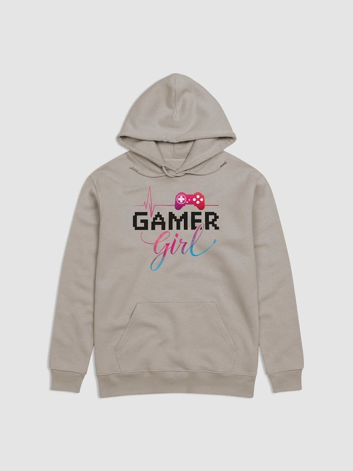 Gamer Girl Heartbeat Eco Hoodie product image (2)