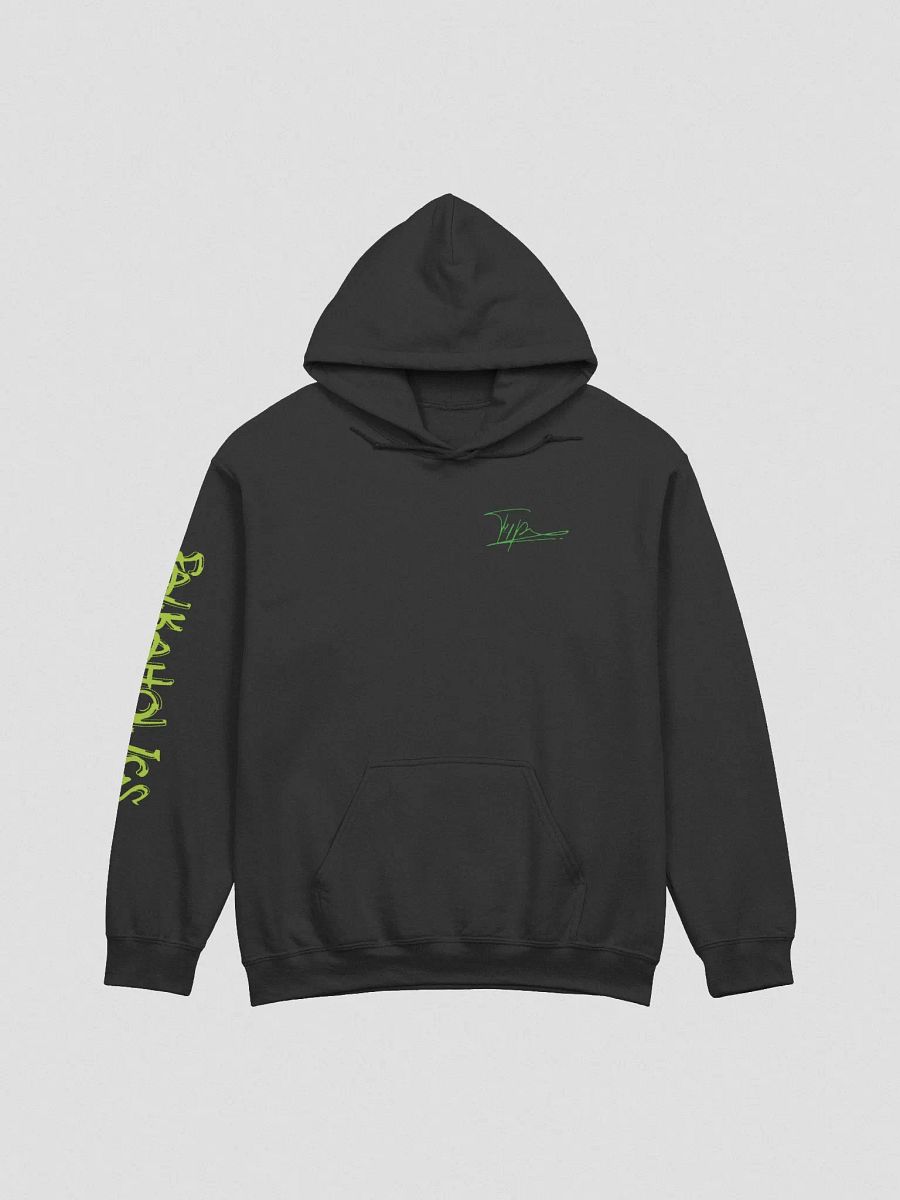 T4P Hoodie, Black/yellow-Green (Gildan Classic) product image (1)