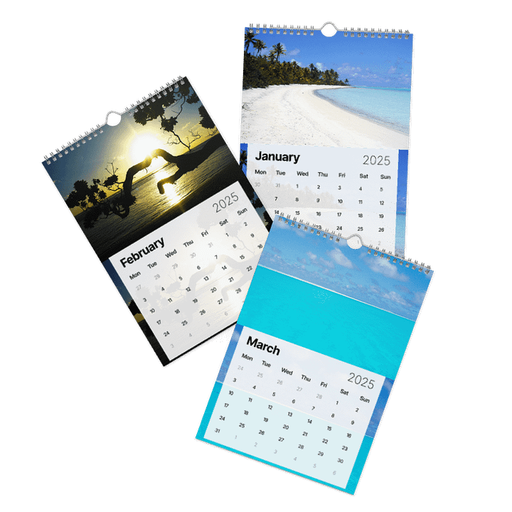 Calendar 2025 - Cook Islands 'Heaven on Earth' product image (2)