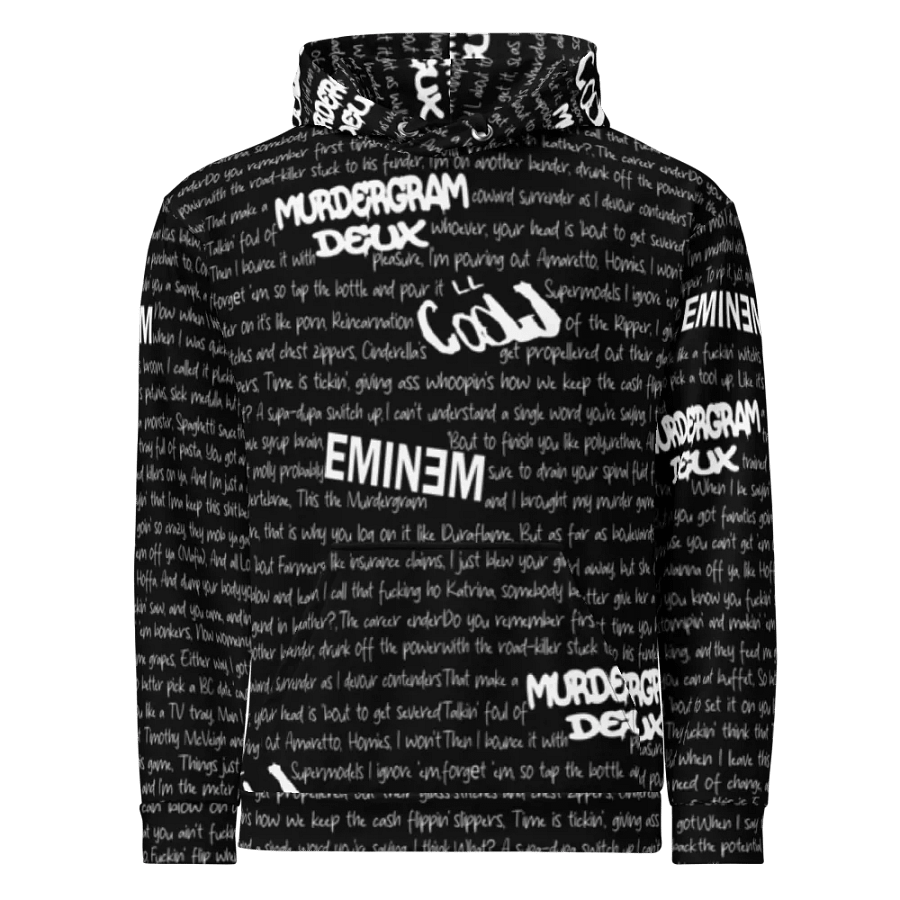 Murdergram Deux - LL Cool J ft. Eminem - BLACK - Unisex Hoodie product image (2)