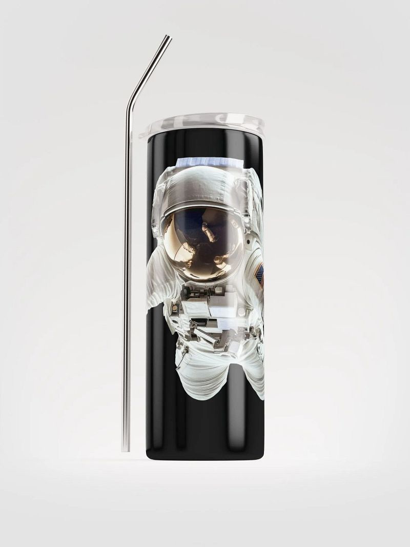 Stainless Steel Spaceman Tumbler