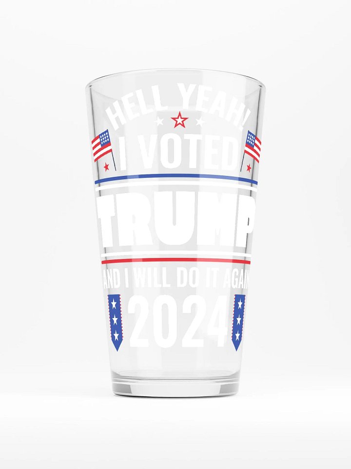 I Voted Trump - Shaker Pint Glass product image (1)