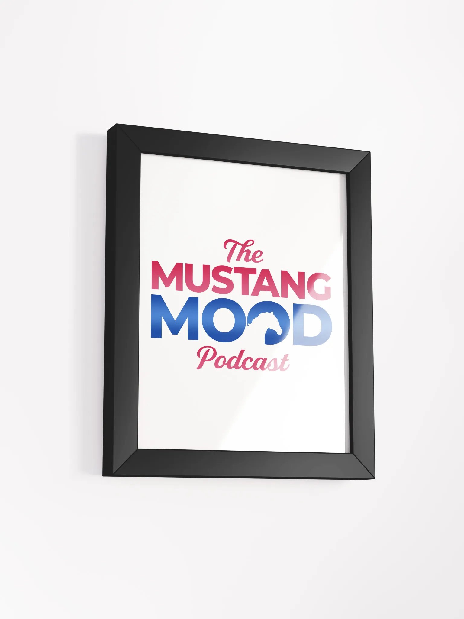 The Mustang Mood Framed Poster product image (24)