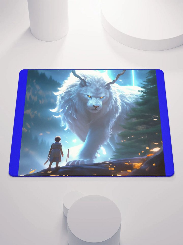 The Stone wolf Tribe design mice pad product image (2)