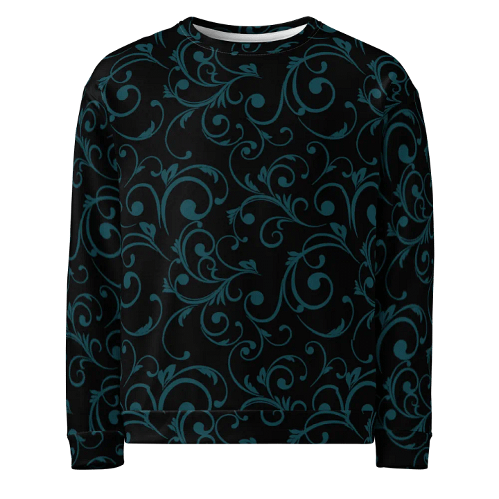 Dark Teal Twirl Sweatshirt product image (1)