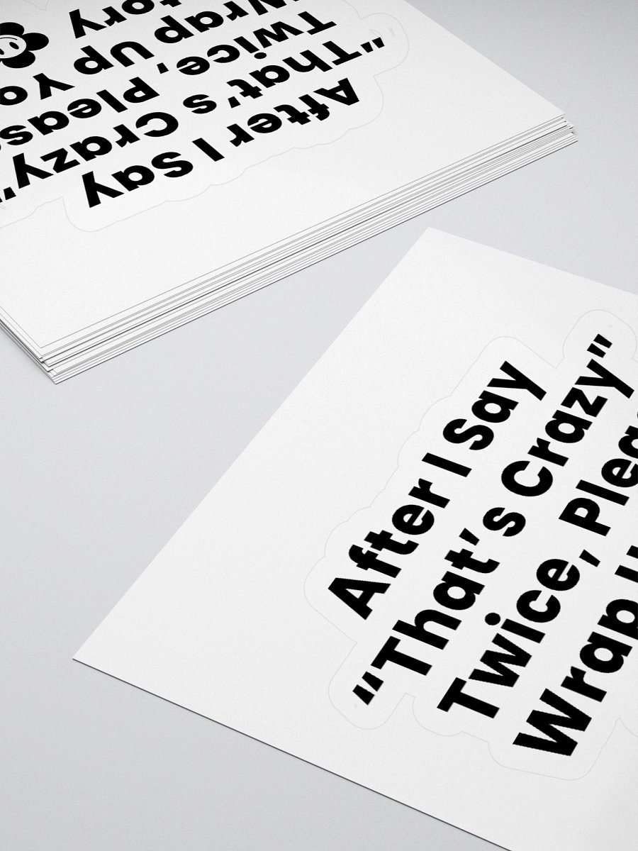 The Polite Hint Sticker product image (12)