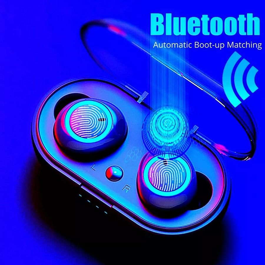 Earbuds Wireless Bluetooth Earphone headset In-Ear Headphones With Charging Case product image (4)